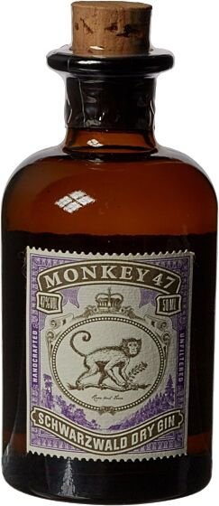 Monkey 47 Schwarzwald Dry Gin Miniature - 5cl
