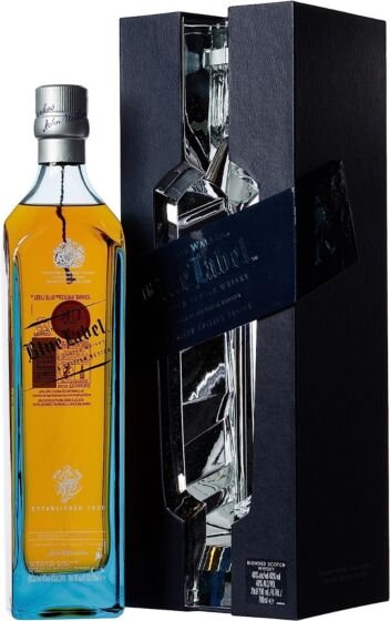 Johnnie Walker Blue Label Limited Edition Rare Character Whisky Gift Pack, 70 cl