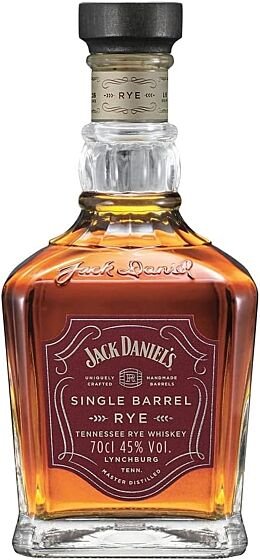 Jack Daniel's Single Barrel Rye Whiskey - 45% with Gift Box