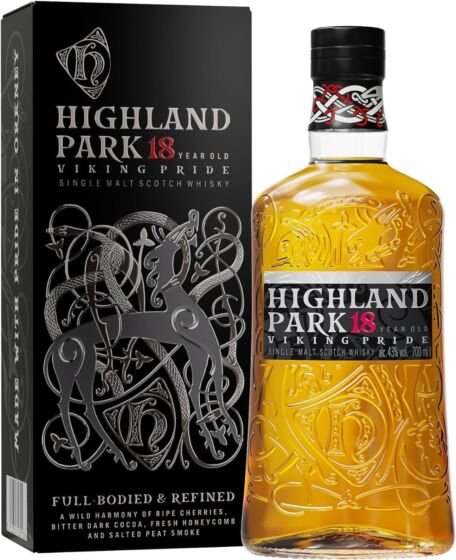 Highland Park 18 Year Old Single Malt Whisky 70cl