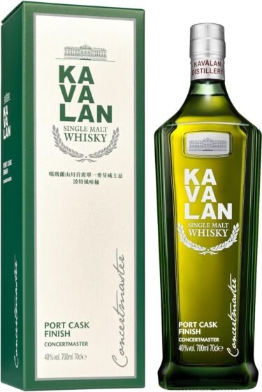 Kavalan Port Cask 'Concertmaster' Taiwanese Whiskey, 70 cl