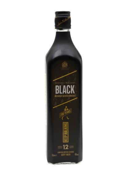 Johnnie Walker Black Label 12 Year Old 200th Anniversary Edition 70cl