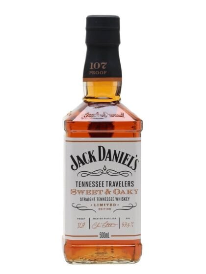 Jack Daniel's Tennessee Travelers Sweet & Oaky Whiskey 50cl / 53.5%