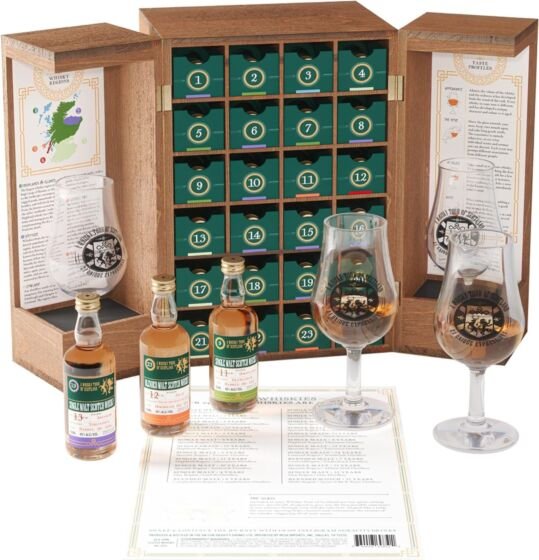 Premium Scotch Whisky Advent Calendar-Scotland, 24x50ml