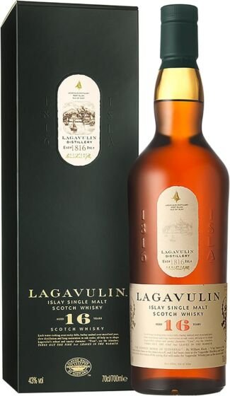 Lagavulin 16 Year Old Islay Single Malt Scotch Whisky 70cl 43% vol