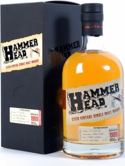 Hammer Head 23 Year Old Czech Malt Whisky 70cl