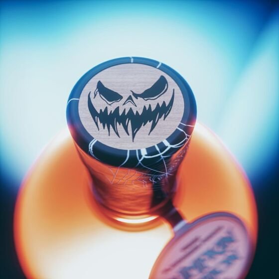 Pumpkin Potion Vodka Liqueur Illuminated Bottle 70cl