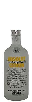 Absolut Citron Lemon Vodka 70cl