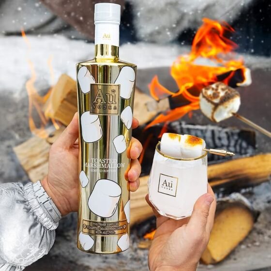 Au Toasted Marshmallow Flavoured Vodka 70cl