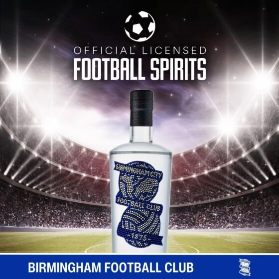 Birmingham City FC Vodka - Crystal Edition