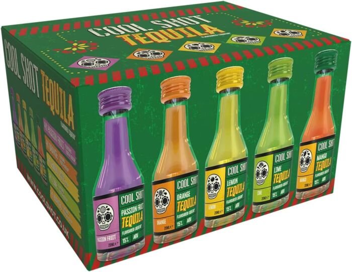 Cool Shot Tequila 20x20ml Mixed Tequila Shots