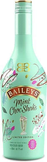 Baileys Mint Choc Shake Irish Cream Liqueur | Limited Edition | 17% vol | 70cl |