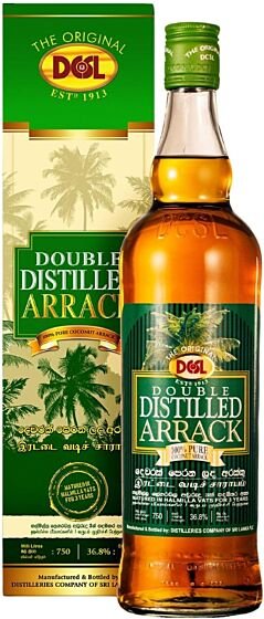 DCSL Sri Lankan Double Distiled Arrack 70c