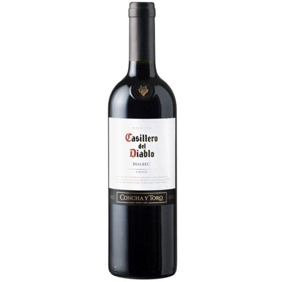 Casillero del Diablo - Malbec - Chilean Red Wine - 75cl Single Bottle
