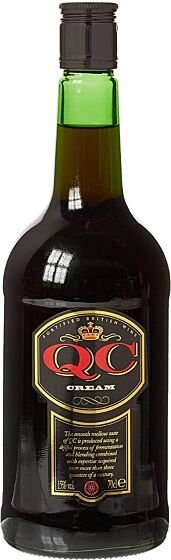 QC Cream British Fortified Wine 70 cl, Case of 6