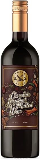 Three Mills Chocolate Hazelnut Mulled Wine 75CL