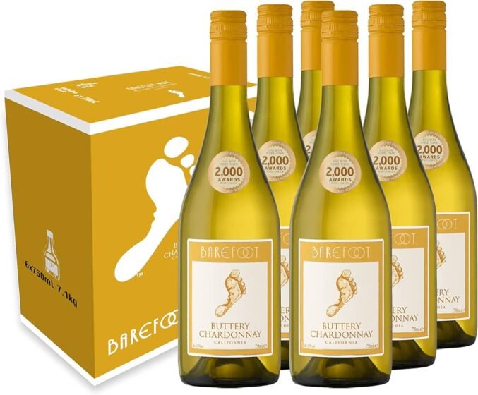 Barefoot Buttery Chardonnay 6 x 75cl