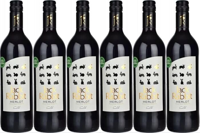 Jack Rabbit Merlot 75cl (Pack of 6 x 75cl)