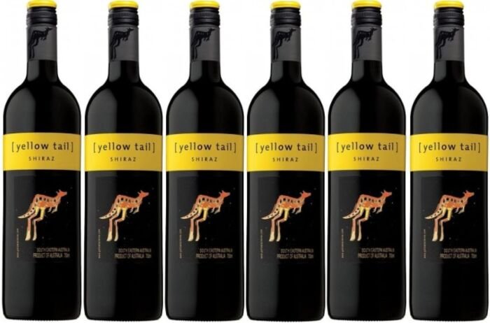 Yellow Tail Shiraz Wine, 75 cl (Case of 6)