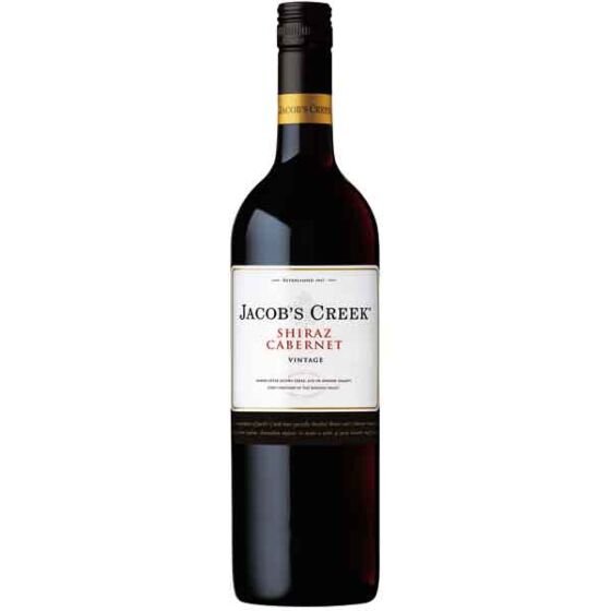 Jacobs Creek - Classic - Shiraz Cabernet - Australian Red Wine - 75cl Bottle