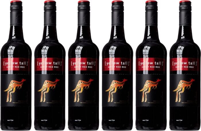 Yellow Tail Jammy Roo Red Wine, 6X 75CL