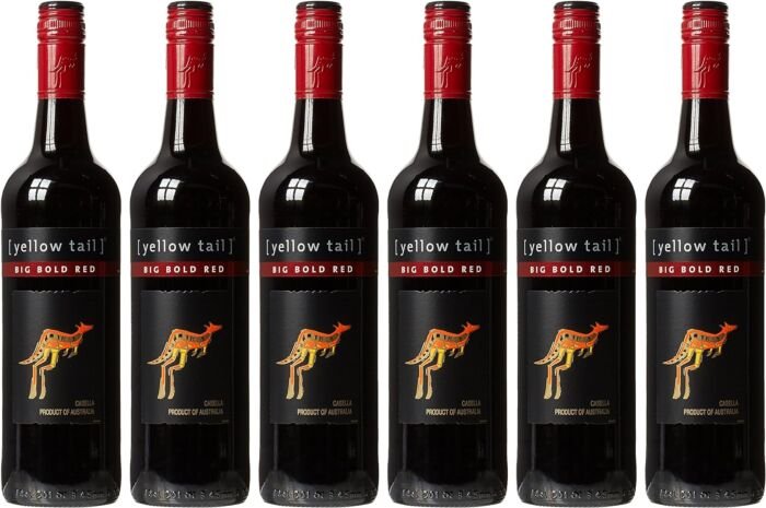 Yellow Tail Big Bold Red Wine, 75 cl (Case of 6)