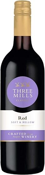 Three Mills Red Wine 75cl