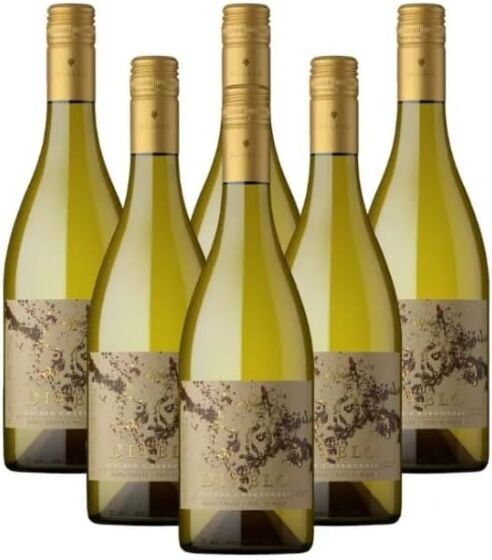 Diablo Golden Chardonnay White Wine 6 x 75cl