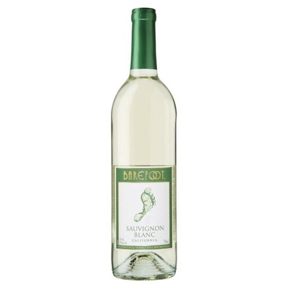 Barefoot - Sauvignon Blanc - Californian White Wine - 75cl Single Bottle