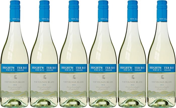 Brightwater Bay Sauvignon Blanc White Wine 6 x 75cl