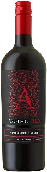 Apothic Red Californian Red Wine 6 x 75cl