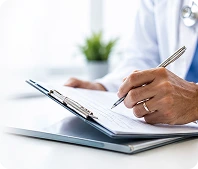 Admisión clínica e historial médico